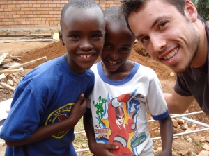 Me and two kids supported my African New Life